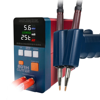 LinkMejor 801H High-Efficiency Dual Function Welding Tool with Nickel-Nickel and Pure Nickel Spot Welding ModesFeatures Ultra-Low Internal Resistance and High Energy Double Pulse Welding