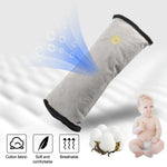 Universal Car Seat Belt Shoulder Cushion for Kids Adjust Shoulder Toddler Head Protector Baby Sleeping Seatbelt Positioner Plush Cover Pad