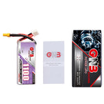 LinkMejor GNB 7.6V 1100mAh 60C 2S LiPo Battery XT30 / XT60 Plug for RC Drone