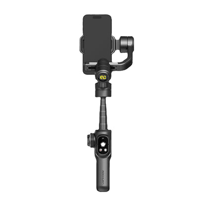 LinkMejor Smart S2 Smart Phone Gimbal 3-Axis with Extendable Rod Intelligent Tracking 360 Degree Rotation Mobile Phone Stabilizer for Vlog Photo Shooting Recording