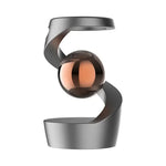 Floating Desk Toy Home Decoration Gravity Defying Kinetics Desk Toy Desktop Levitating Gyro Stress Reliever Kinetics Levitation Toy Optical Illusion Desk Toy