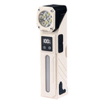 T130 Motion Sensor Multifunction LED Headlamp with Digital LCD Display Dual Light Source Magnetic Attraction Waterproof Work Lamp for Camping Hiking Cycling