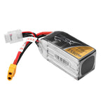 LinkMejor TATTU 14.8V 1550mAh 75C 4S 1P Lipo Battery XT60 Plug for Skylark M4-FPV250 Mini Shredder 200