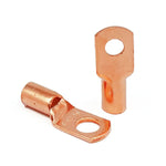 60PCS/box AWG American Standard Copper Nose SC6-25 Series Round Cold-pressed Terminal Connector Copper Lug Kit