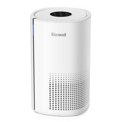 [US Direct] ECOWELL EAP250W HEPA Air Purifier for Home Bedroom, Remove 99.97% Dust Pollen Odors Pet Dander, Large Room Air Purifiers for Office Desk Kitchen Living Room