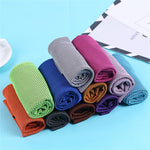 LinkMejor Portable Summer Sport Ice Towels Wipe Sweat Quick Drying Cool Cloth for Gym Outdoor Swimming Yoga Running