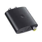 Wireless 2 in 1 Music Receiver + Digital to Analog Converter bluetooth 5.1 Receiver Transmitter Audio Converter Adapter Computer TV