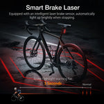 Astrolux® BL06 3+3 LEDs 2000LM Bike Headlight Dual Distance Beam 10000mAh Phone Power Bank Bike Light USB Rechargeable LED Handlebar Flashlight for Electric Bike Electric Scooter MTB Bicycle