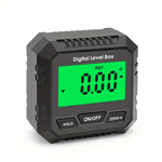 360° Digital Level Angle Gauge Mini Measuring Protractor Inclinometer with Electronic Magnetic Base Backlight Carpenter Tools