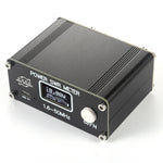 Digital SWR Power Meter 150W 1.6-50MHz USB Type-C High Accuracy Multiple Display Modes Built-in Lithium Battery