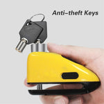 LinkMejor Type-C Charging Bicycle Disc Brake Lock 130dB Loud Alarm Anti-thief Protection Aluminum Alloy Waterproof Reminding Rope Lock for Bike Motorcycle
