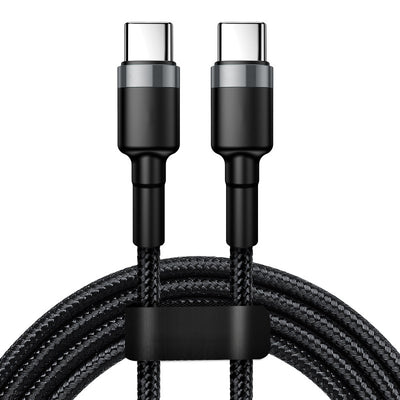 6A PD120W Type-C to Type-C Cable PD Fast Charging Data Transmission Copper Core Line 1M/2M Long for iPhone 17 17Pro 16 Pro Max 15 14 for Xiaomi 17pro for Huawei Mate XTs for OPPO