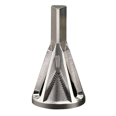 1Pc Deburring External Chamfering Tool Hss Triangular Handle / Hexagonal Handle Pagoda Metal Steel Step Drill Bit Hole Drill Conical Drill Countersink Hole
