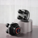 4-Head Massage Gun with 9 Speeds Deep Tissue Percussion 28kg Force 1200mAh Battery Body Muscle Relaxation Tool