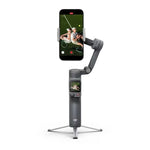 LinkMejor Osmo Mobile 8P 3-Axis Foldable Handheld Gimbal Smart Follow Multi-Subject Tracking 10H Long Battery Type-C Charging Gimbal Stabilizer for Smartphone Vlog Video Photography