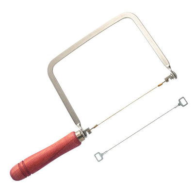 LinkMejor 128mm Japanese Fret Saw Throat Depth Hand Coping Saw For Woodworking Manual Jigsaw For Fine Curve Cutting
