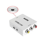 Eachine EV100 HDM1 to AV Converter Module with1080P HD Input, CVBS RCA Output, NTSC/PAL, Video & Audio Sync, Plug & Play, Complete Cable Set for Analog FPV Goggles