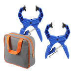Woodworking G-shaped Spring Clamp Lightweight Adjustable Width C Handheld Jig Multifunctional Flat Head Clamping Retainer Tools