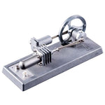 LinkMejor QX6 Mini Hot Air Stirling Engine Model DIY Assembled Kit Physics Experiment Science Education Toys