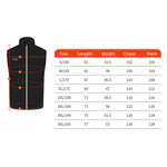 LinkMejor HV-21C 21 Zones Heating Vest Rechargeable Smart Thermal Warm Washable Jacket Heated Hooded Coat Outdoor Sportswear