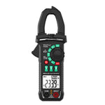 LinkMejor FY0306 Digital Clamp Meter True RMS Multimeter 5999 Counts AC DC Current Voltage Capacitance Diode Test Temperature Measurement Portable Professional Tool