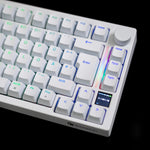 LinkMejor TK75 TMR Magnetic Switch Mechanical Keyboard 81-Keys Tri-mode Hot-swappable RGB Backlight 8K Polling Rate 8000mAh Battery