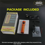 LinkMejor M150 V4  850 Lumens EDC Compact Flashlight 5000K High CRI Rechargeable Mini LED Torch Waterproof Camping Light