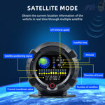 X95-GPS Vehicle-Mounted Multi-Function Vehicle-Mounted Horizontal Slope Meter GPS Altitude Off-Road Table High-Precision Compass HUD