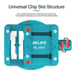 RL-601I Motherboard Chip Repair Rotary Fixture 360° Rotatable High Temp Resistance Stable Weighted Base Heat Dissipation Ideal for Maintenance