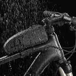 LinkMejor Waterproof Bike Bag 1.6L Large Capacity Cycling Top Front Tube Frame Bag Bicycle Equipment for MTB Road Bicycle