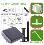 Solar Automatic Watering Device Intelligent Flower Sprinkler Timing Watering Device Potted Plant Drip Irrigation System Drip Self-watering Equipment