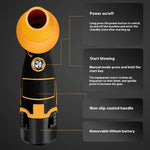 500W Handheld Turbine Fan 8-Speed 2000mAh Rechargeable Battery Quick Charging Portable Lightweight 130000 RPM