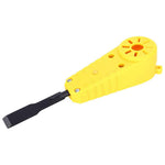 Electric Chisel Accessory Stainless Steel Flat Cutter Lightweight Plastic Handle 200mm Full Length Quick Install Woodworking Tool for Carpentry DIY