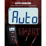 EU Direct KAIWEETS KM200s Digital Multimeter True RMS 4000 Counts Auto Ranging AC DC Voltage Tester Non Contact Voltage Detector Smart Measurement