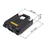 LinkMejor KT-780 Plus Mobile Radio 100W High Power 136-174MHz VHF 400-480MHz UHF Car Ham Walkie Talkie Transceiver with LCD Display