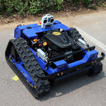 Remote Controlled Lawn Mower Adjustable Height Brushless Motor 500mm Cutting Width All Terrain Grass Cutter