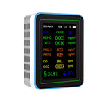 ZN-MT28 12-in-1 Air Quality Detector WiFi Carbon Dioxide Monitor PM2.5 PM10 TVOC HCHO CO CO2 Temperature Humidity Meter Smart APP Monitoring