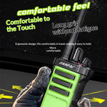 LinkMejor PD795 20W High Power Walkie Talkie Long Range IP67 Waterproof SOS Emergency Alarm Outdoor Camping Hiking Team Building Durables Rugged Handheld Transceiver Type-C Charging