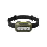 Nitecore HA19 600 Lumen Headlamp 6 Light Sources (3000K/4500K/6500K White + RGB) IP68 Waterproof LED Head Torch 2× AA Battery Powered 130m Beam for Camping Hiking Fishing