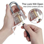 Professional Locksmith Toolkit Reliable Metal Practice Tools Set Ideal for Padlocks DIY Hand Hardware Kit