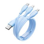 Baseus Fast Speed Series 3.5A USB-A to Micro/iP/USB-C Cable Fast Charging Data Transmission Tinned Copper Core Line 0.8M/1.3M Long for iPhone 16 16 Pro 15 14 13 Pro Max for Huawei Mate XT for Xiaomi 15pro