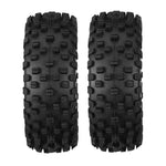 2PCS LinkMejor 124017 Brushless 1/12 RC Car Spare Front/Rear Tires 2017 2018 Vehicles Model Parts