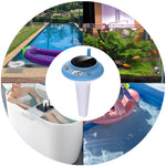 Solar Pool Thermometer 782 Floating IPX8 Waterproof Digital Water Gauge with Type-C Charging for Swimming Pools Hot Tubs Spas