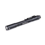 LinkMejor TA22 850 Lumen EDC High Power Portable Tactical Penlight with Back Clip & Battery, Rechargeable IPX8 Waterproof Tri-Mode Pen Shape LED Flashlight Detecting Light