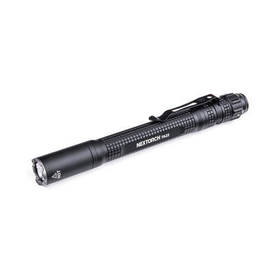 LinkMejor TA22 850 Lumen EDC High Power Portable Tactical Penlight with Back Clip & Battery, Rechargeable IPX8 Waterproof Tri-Mode Pen Shape LED Flashlight Detecting Light
