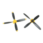 VolantexRC Mini Mustang P-51D RC Airplane Fixed Wing Spare Part 4-Blade Propeller Full Set