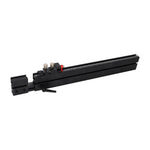 Telescoping Flip Fence Miter Gauge Fence 500mm to 890mm Extendable T Slot Track with Quick Positioning 0.05mm Fine Adjustment