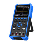 LinkMejor HDS2102A Automotive Diagnostic Oscilloscope 100MHz Bandwidth 500MSa/s Sampling Rate 2 Channels Multimeter CAN LIN Waveform Library Portable Rechargeable Battery