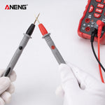 LinkMejor PT1032 20A 1000V Slicon Rubber Delay Wire Gold Plated Sharp Probe Needles Digital Multi Meter Test Lead