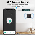Tuya 20A EU WiFi Smart Water Heater Boiler Switch With Power Monitor Smart Life Control Switch Works With Alexa Google Home